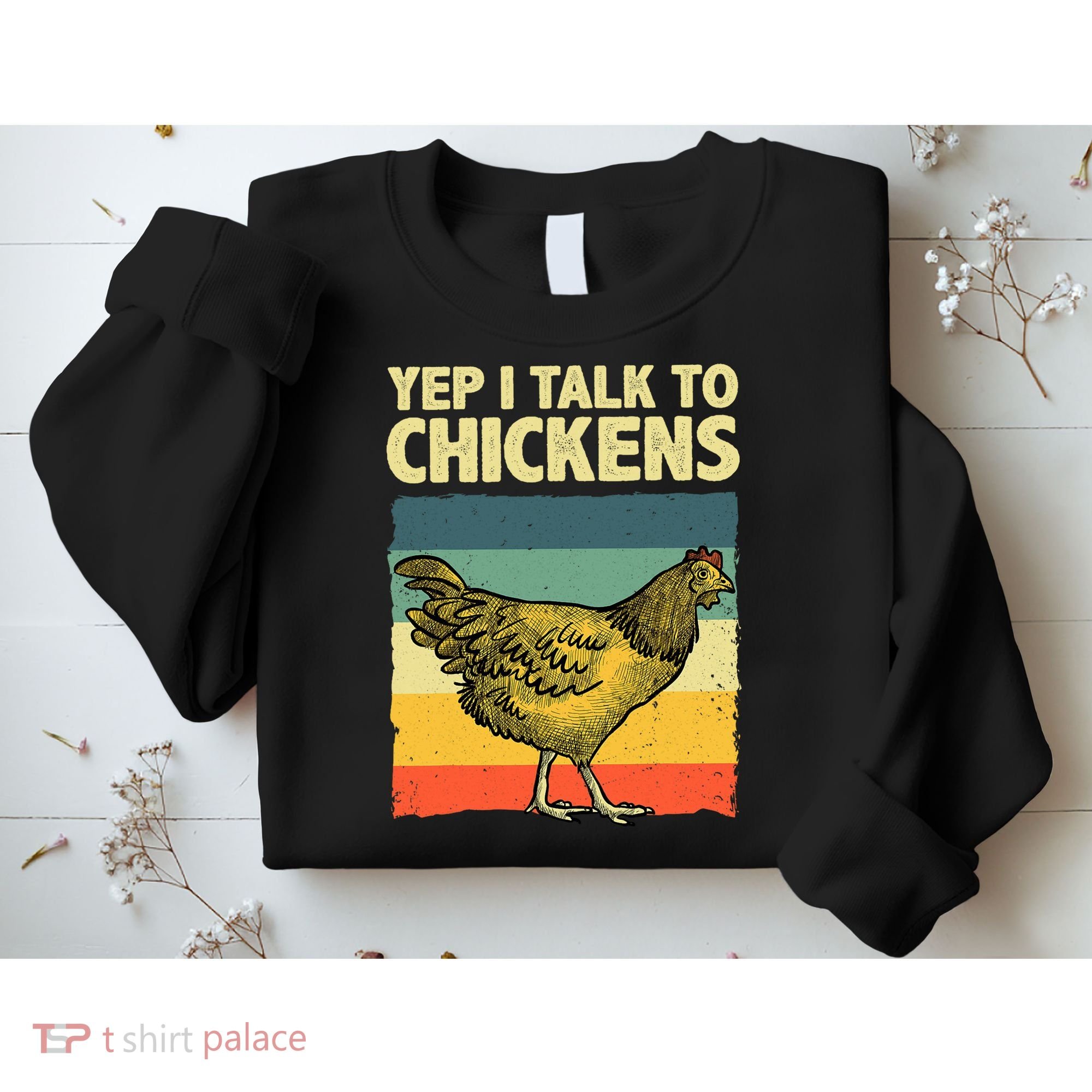 Funny Chicken Art Poultry Chicken Farmer Sweatshirt