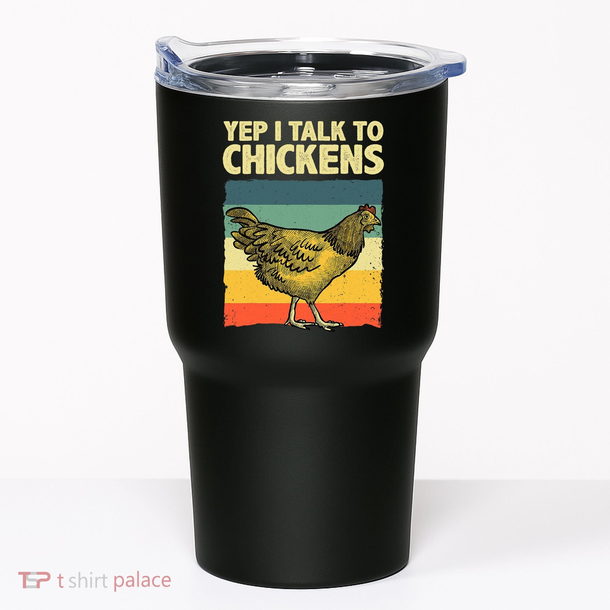 Funny Chicken Art Poultry Chicken Farmer Tumbler
