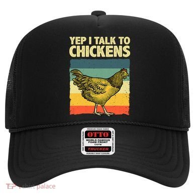 Funny Chicken Art Poultry Chicken Farmer Hat