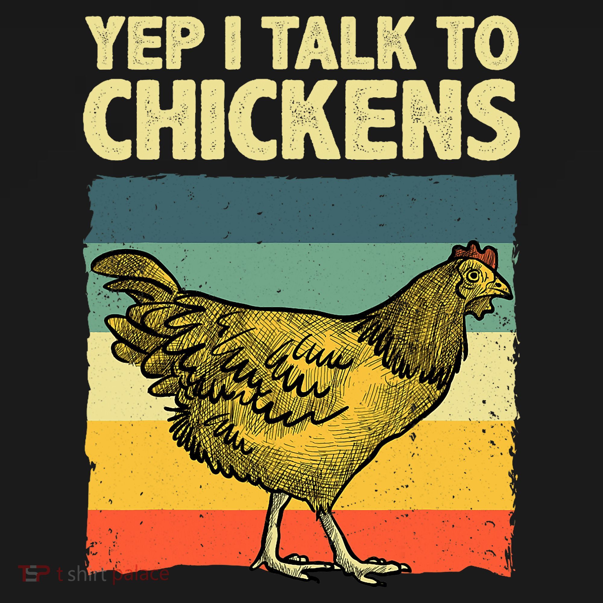 Funny Chicken Art Poultry Chicken Farmer Kids T-Shirt