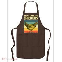 Funny Chicken Art Poultry Chicken Farmer Apron thumb 0