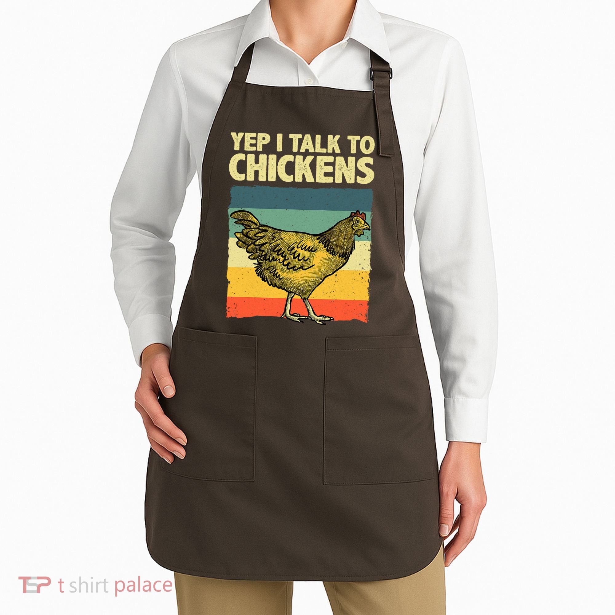 Funny Chicken Art Poultry Chicken Farmer Apron