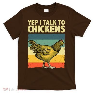 Funny Chicken Art Poultry Chicken Farmer T-Shirt