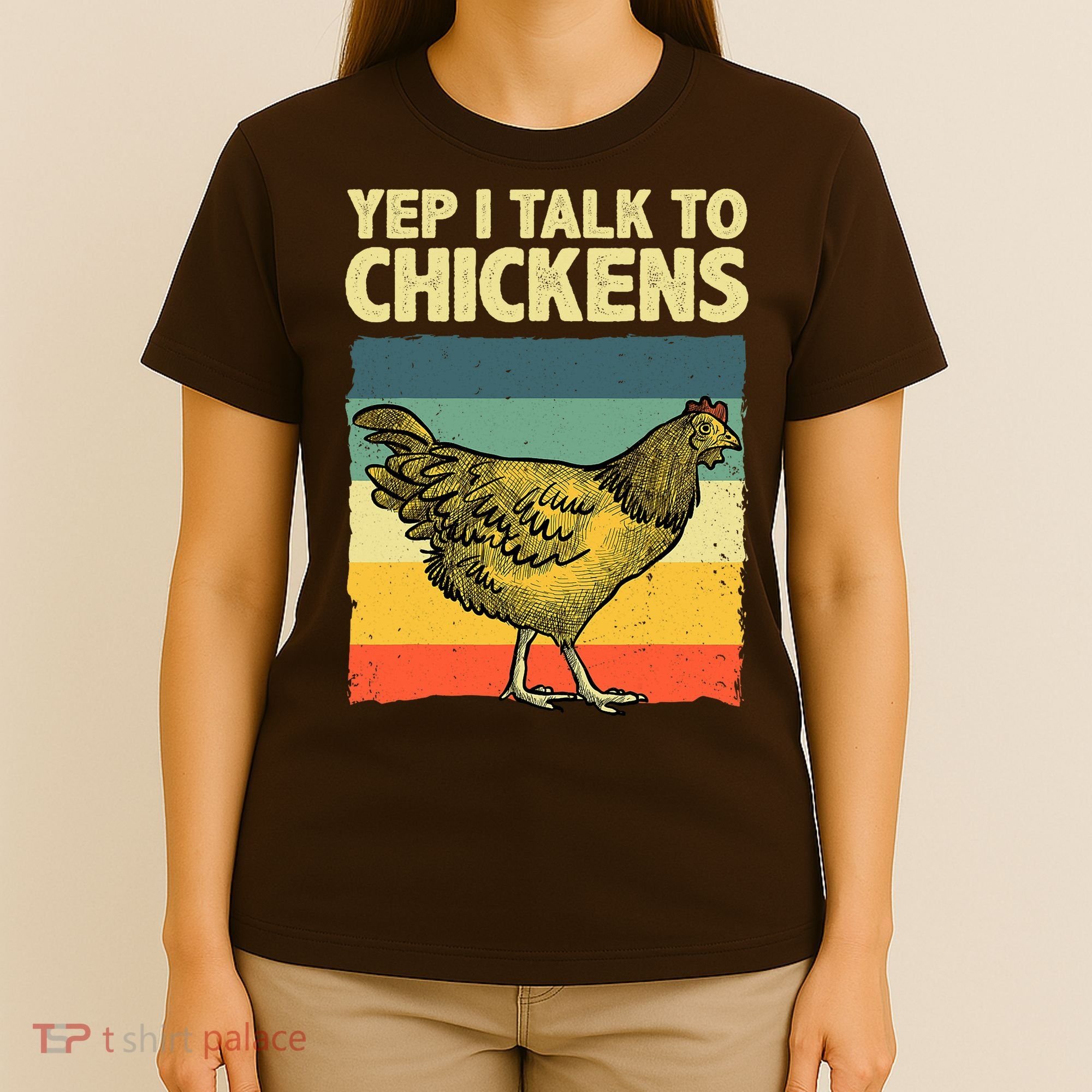 Funny Chicken Art Poultry Chicken Farmer T-Shirt