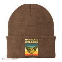 Funny Chicken Art Poultry Chicken Farmer Beanie thumb 0