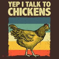 Funny Chicken Art Poultry Chicken Farmer Baby Bodysuit thumb 2
