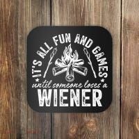 Funny Camping: All Fun And Games Until Someone Losed A Weiner Coaster thumb 0