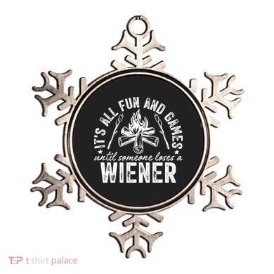 Funny Camping: All Fun And Games Until Someone Losed A Weiner Ornament