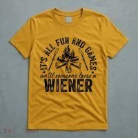 Funny Camping: All Fun And Games Until Someone Losed A Weiner T-Shirt thumb 5