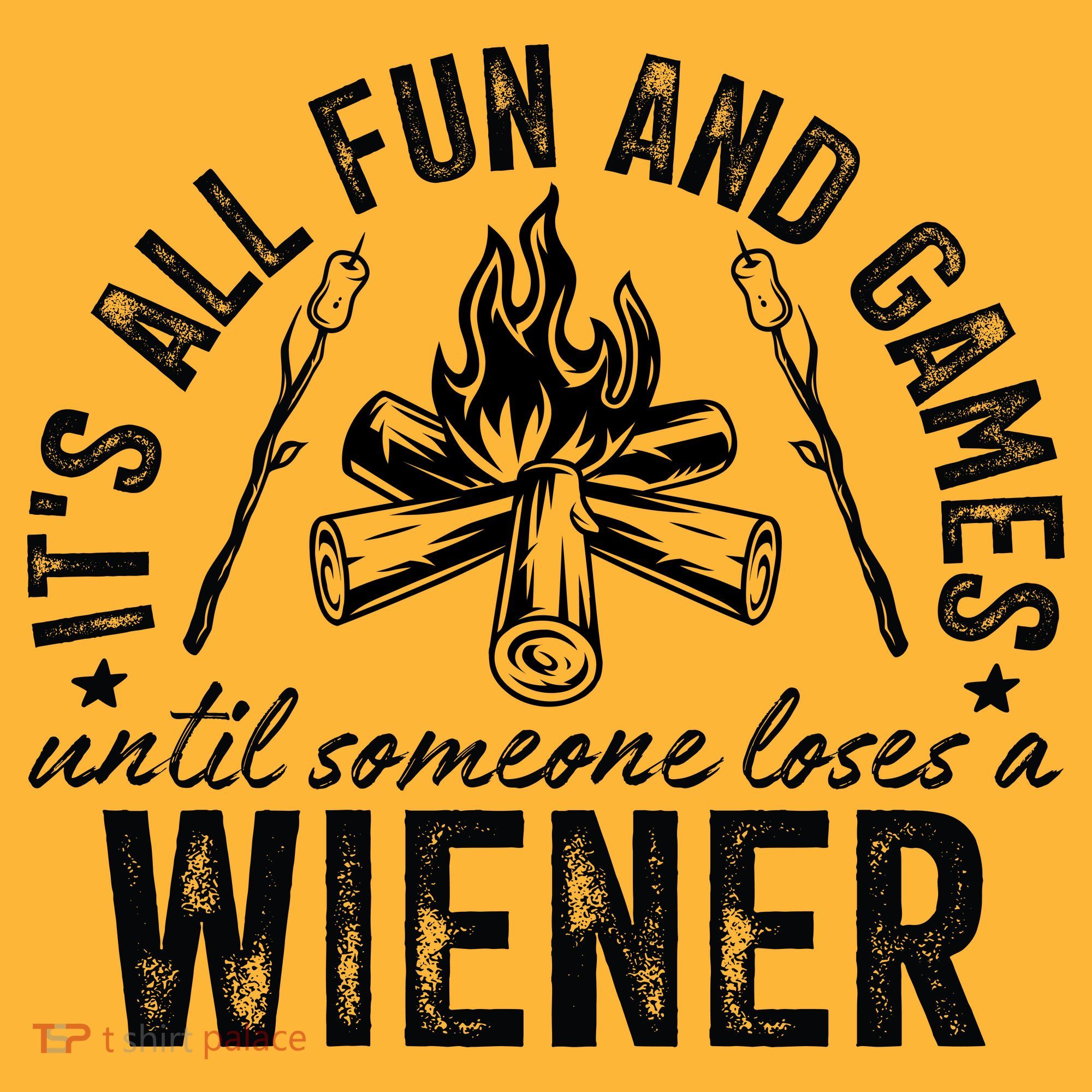 Funny Camping: All Fun And Games Until Someone Losed A Weiner Baby Bodysuit