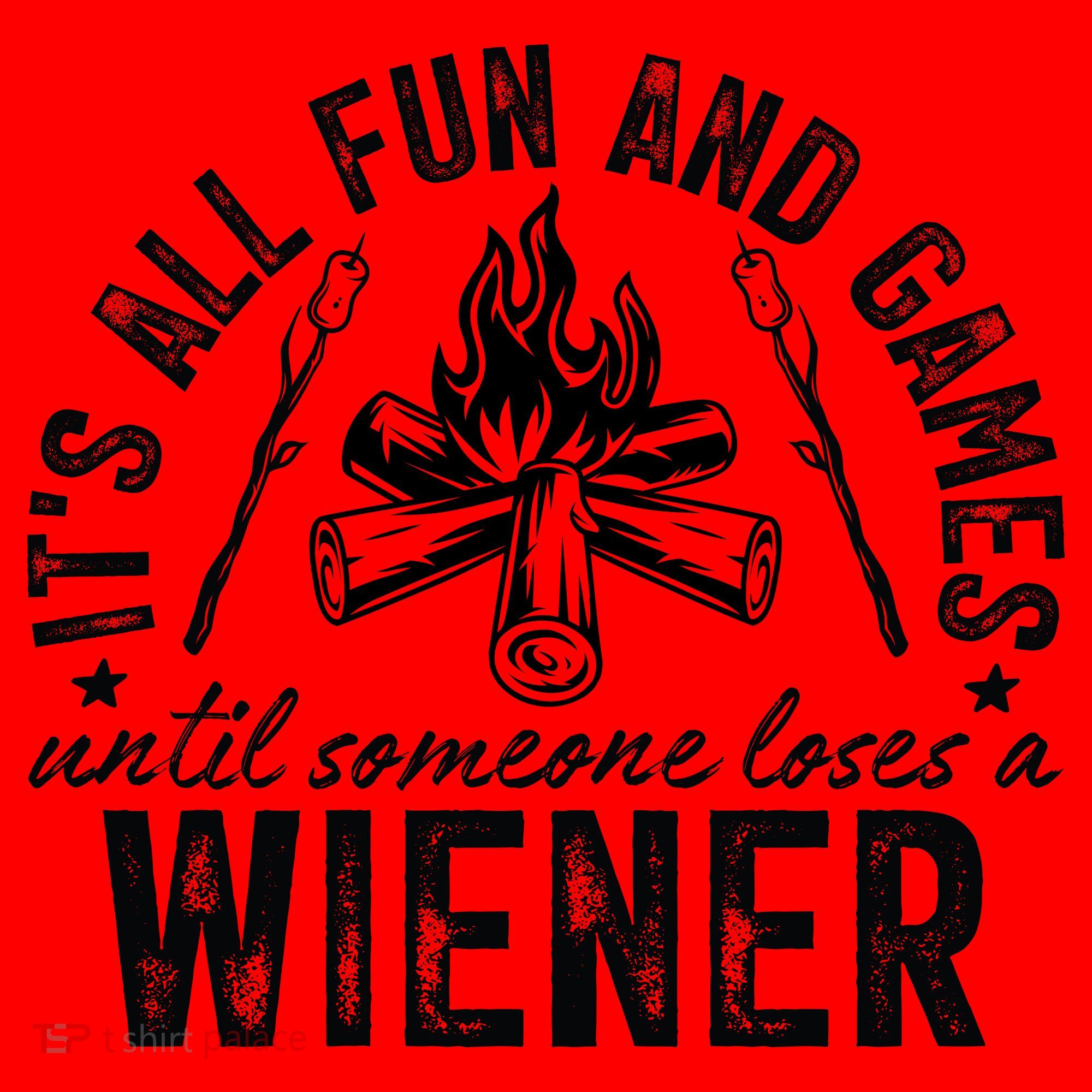 Funny Camping: All Fun And Games Until Someone Losed A Weiner Santa Hat