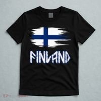 Finland Cool Ancient Nordic Style Flag T-Shirt thumb 5