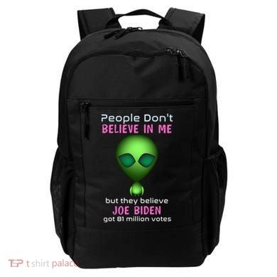 Funny Conservative Anti Biden Tooth Alien Backpack