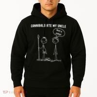 Funny Cannibals Ate My Uncle Political Hoodie thumb 2