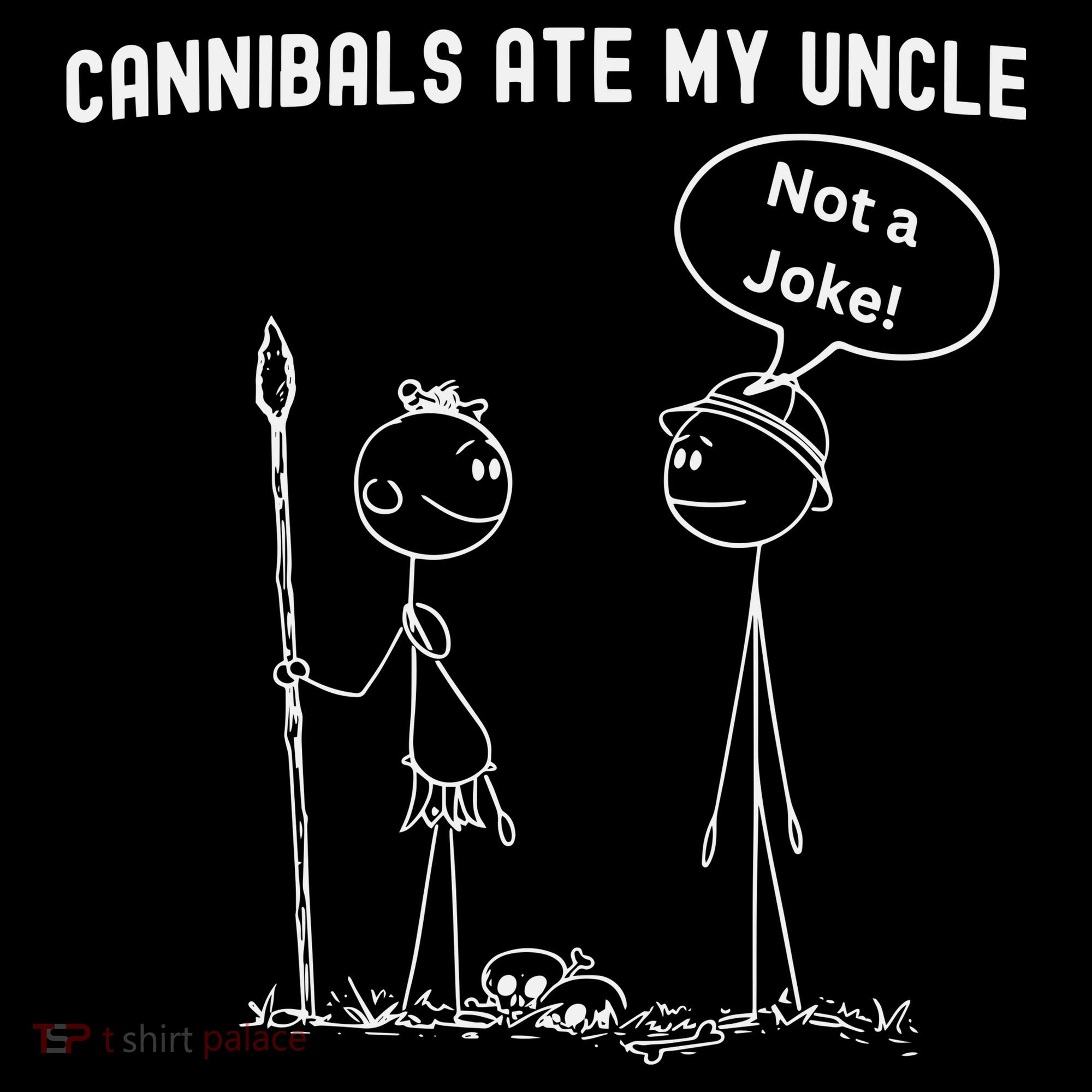 Funny Cannibals Ate My Uncle Political Women's Tank Top