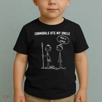 Funny Cannibals Ate My Uncle Political Toddler T-Shirt thumb 2