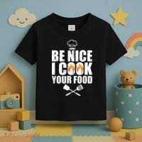 Funny Chef Art For Men Women Restaurant Cooking Food Lover Toddler T-Shirt thumb 3