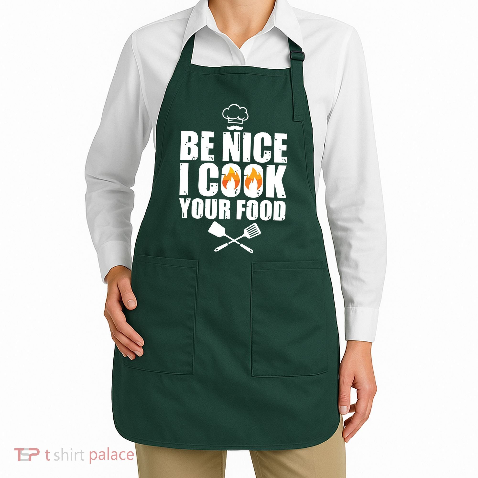 Funny Chef Art For Men Women Restaurant Cooking Food Lover Apron