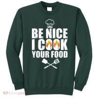 Funny Chef Art For Men Women Restaurant Cooking Food Lover Sweatshirt thumb 0