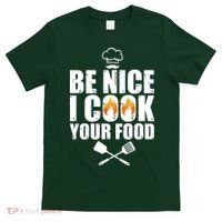 Funny Chef Art For Men Women Restaurant Cooking Food Lover T-Shirt thumb 0