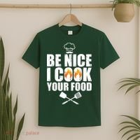 Funny Chef Art For Men Women Restaurant Cooking Food Lover T-Shirt thumb 2