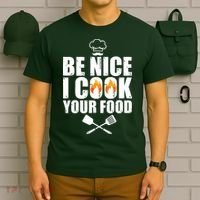 Funny Chef Art For Men Women Restaurant Cooking Food Lover T-Shirt thumb 6