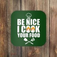 Funny Chef Art For Men Women Restaurant Cooking Food Lover Coaster thumb 0