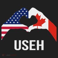 Funny Canada American Flag Us Eh Hat thumb 2