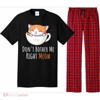Funny Cat And Coffee Lover  Pajama Set thumb 0
