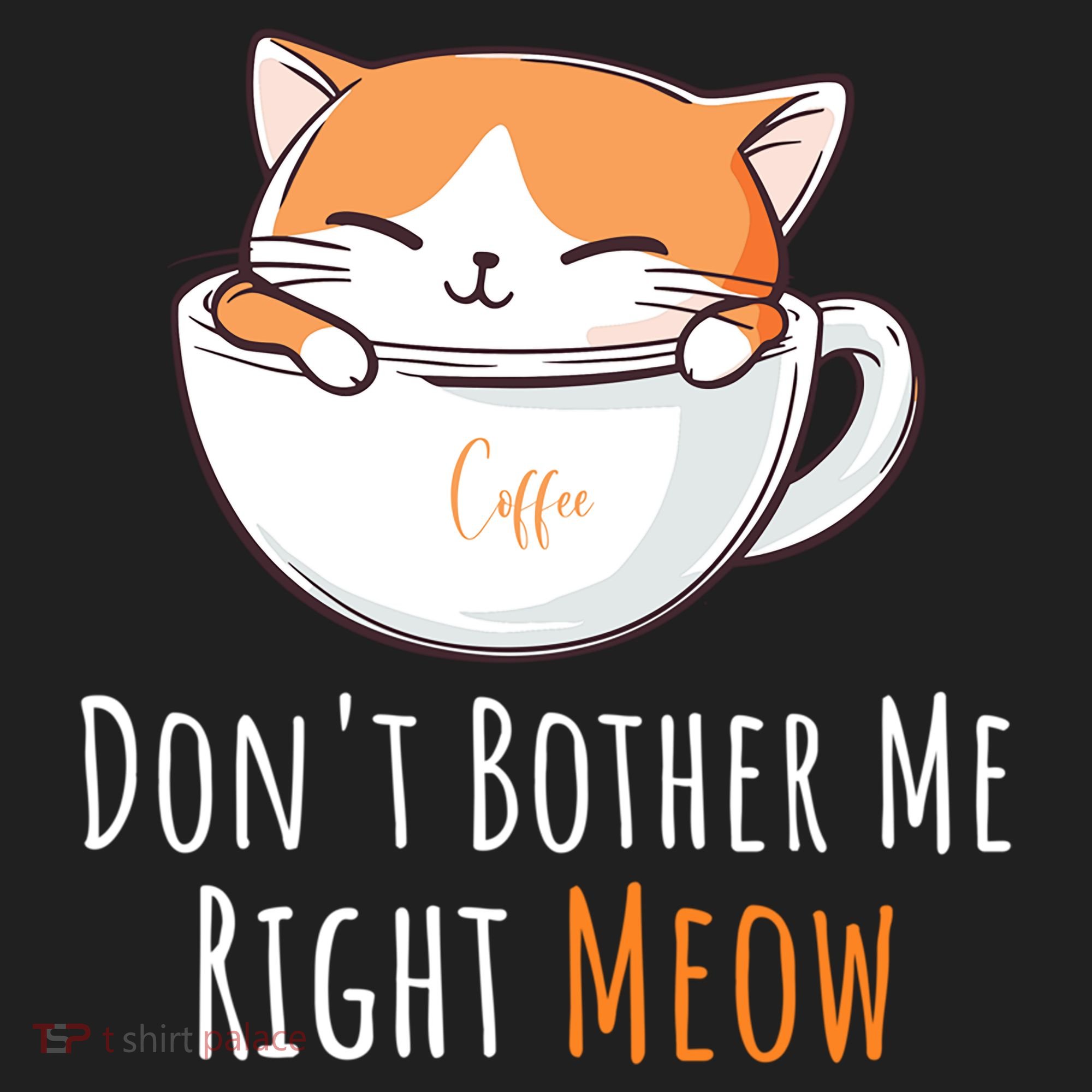 Funny Cat And Coffee Lover  Hat