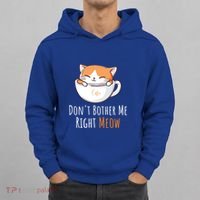 Funny Cat And Coffee Lover  Hoodie thumb 0