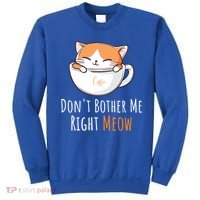Funny Cat And Coffee Lover  Sweatshirt thumb 0