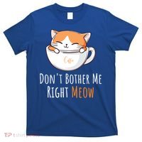 Funny Cat And Coffee Lover  T-Shirt thumb 0