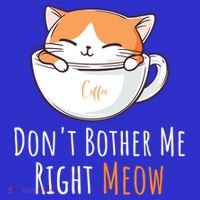 Funny Cat And Coffee Lover  T-Shirt thumb 7