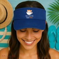Funny Cat And Coffee Lover  Visor thumb 2