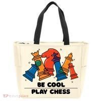 Funny Chess Be Cool Play Chess Tote Bag thumb 0