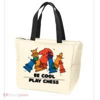 Funny Chess Be Cool Play Chess Tote Bag thumb 3