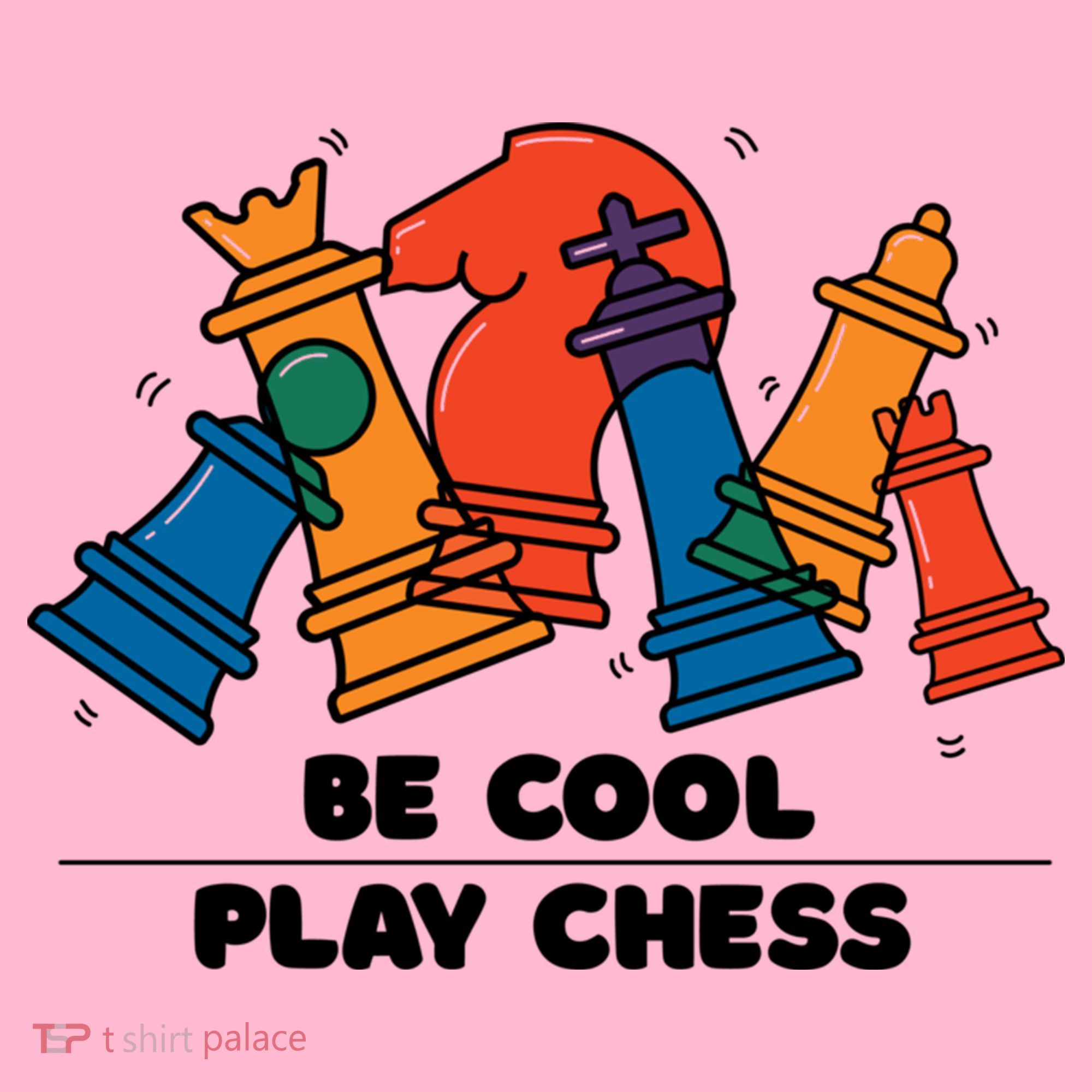 Funny Chess Be Cool Play Chess Coaster