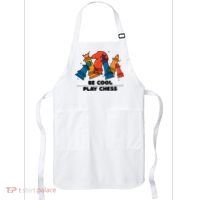 Funny Chess Be Cool Play Chess Apron thumb 0