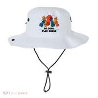 Funny Chess Be Cool Play Chess Bucket Hat thumb 0