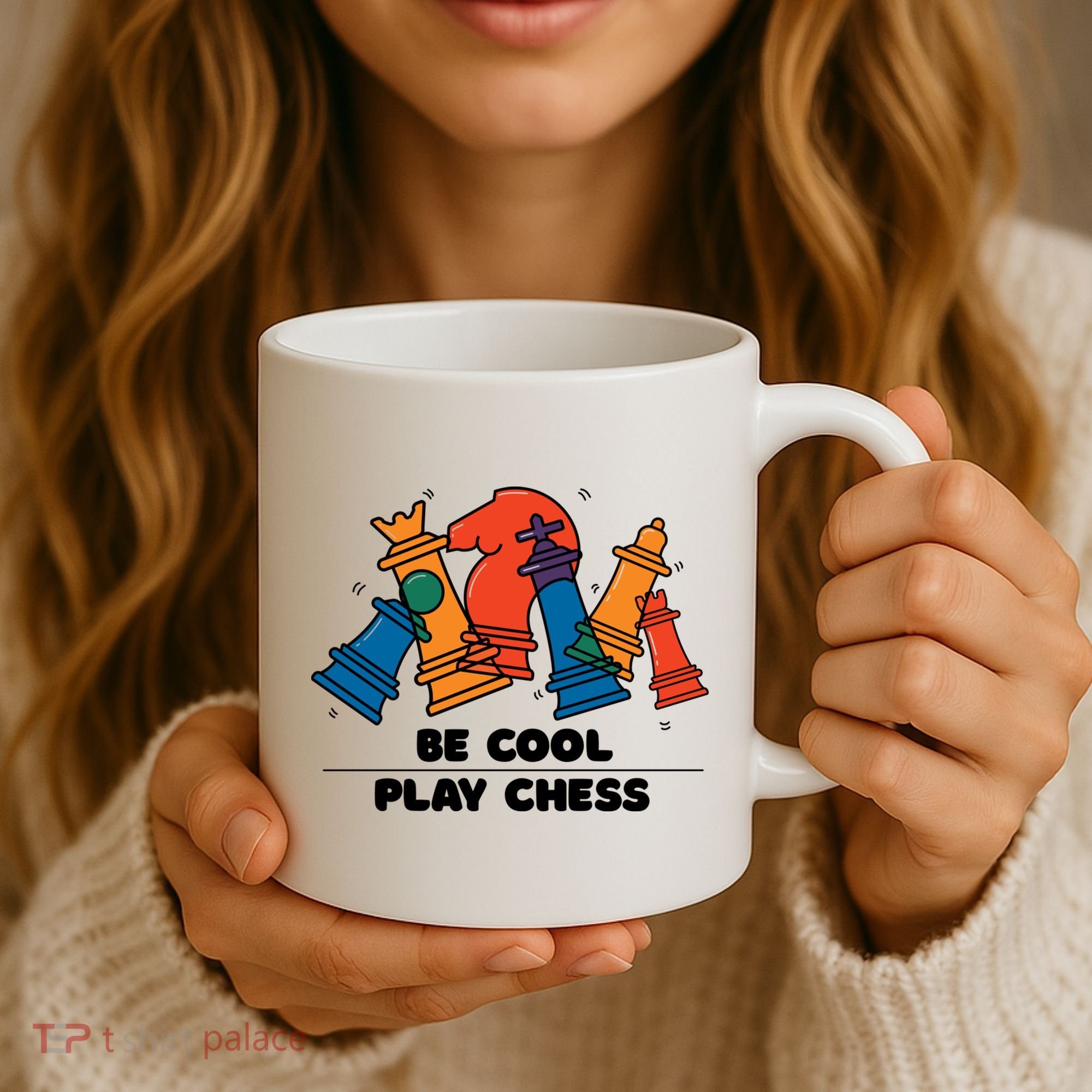 Funny Chess Be Cool Play Chess Coffee Mug