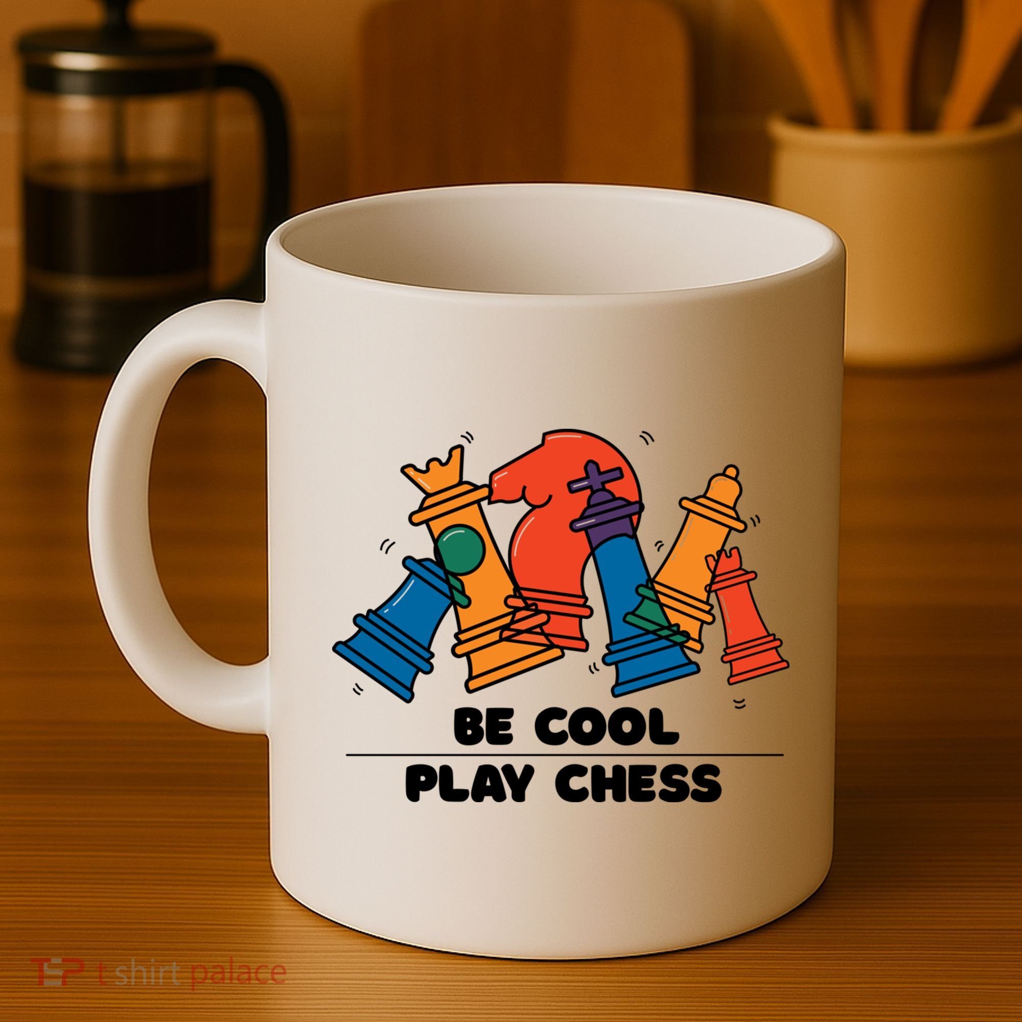 Funny Chess Be Cool Play Chess Coffee Mug