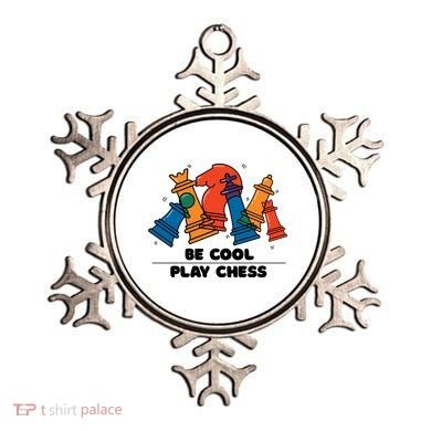 Funny Chess Be Cool Play Chess Ornament