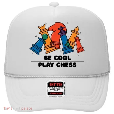 Funny Chess Be Cool Play Chess Hat