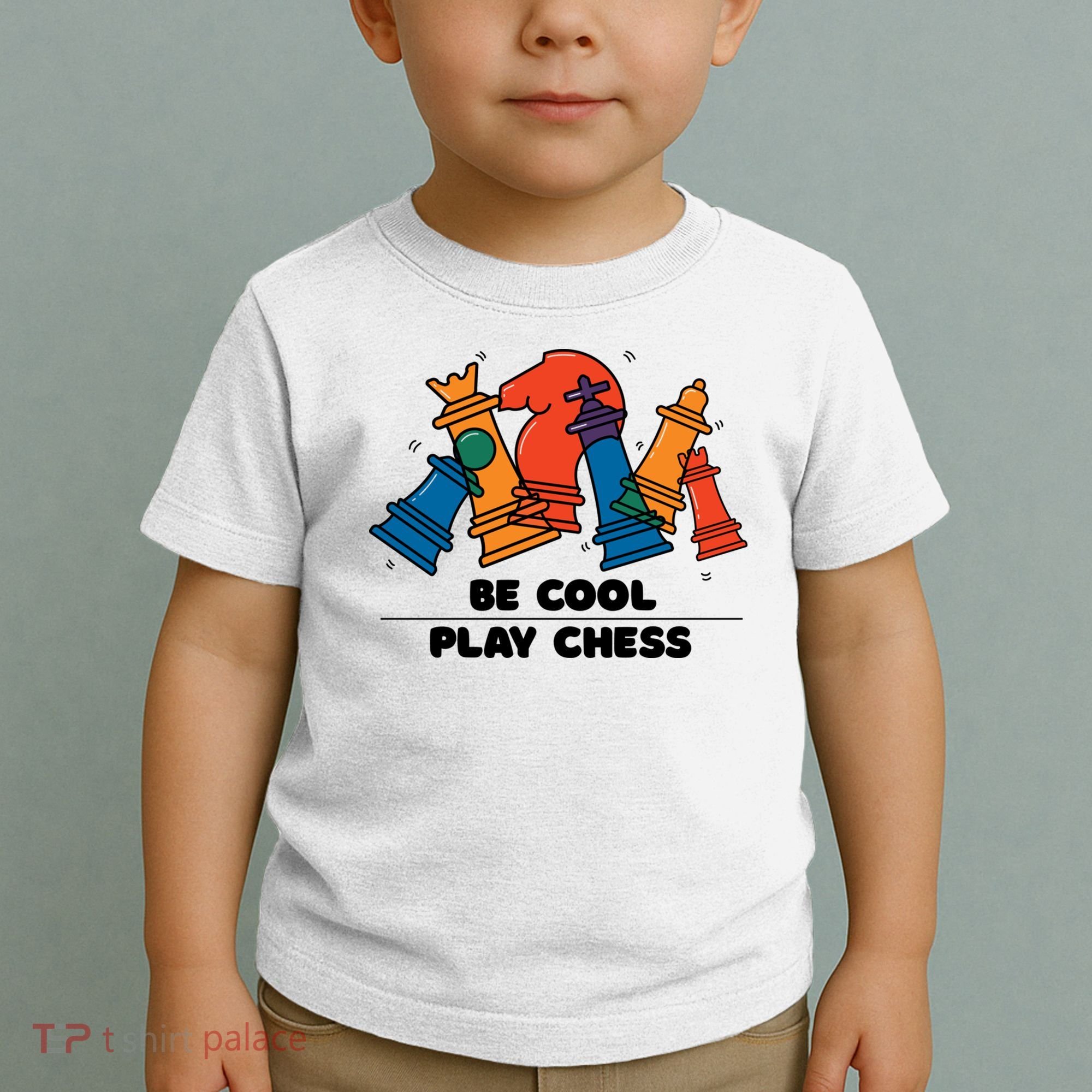 Funny Chess Be Cool Play Chess Toddler T-Shirt