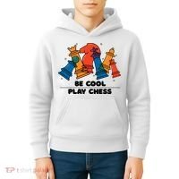 Funny Chess Be Cool Play Chess Kids Hoodie thumb 4