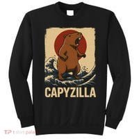 Funny Capybara Boy Girl Capyzilla  Sweatshirt thumb 0