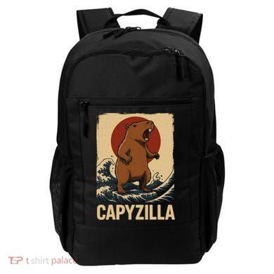 Funny Capybara Boy Girl Capyzilla  Backpack