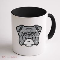 Funny Cool Bulldog Dog Lover Gifts Idea Coffee Mug thumb 1