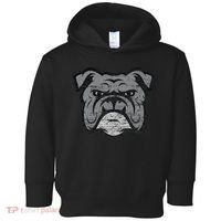 Funny Cool Bulldog Dog Lover Gifts Idea Toddler Hoodie thumb 0